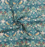 Liberty Fabrics Liberty Strawberry Thief Blue Turquoise Tana Lawn