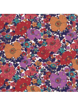 Liberty Fabrics Liberty Meadow Song Purple Tana Lawn