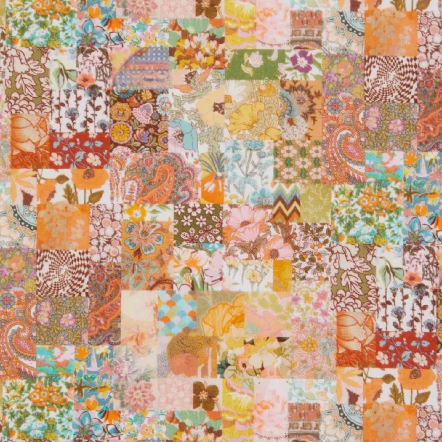 Liberty Fabrics Liberty Archive Patchwork Multi-Pastel Tana Lawn