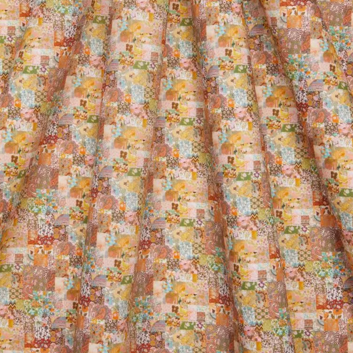Liberty Fabrics Liberty Archive Patchwork Multi-Pastel Tana Lawn