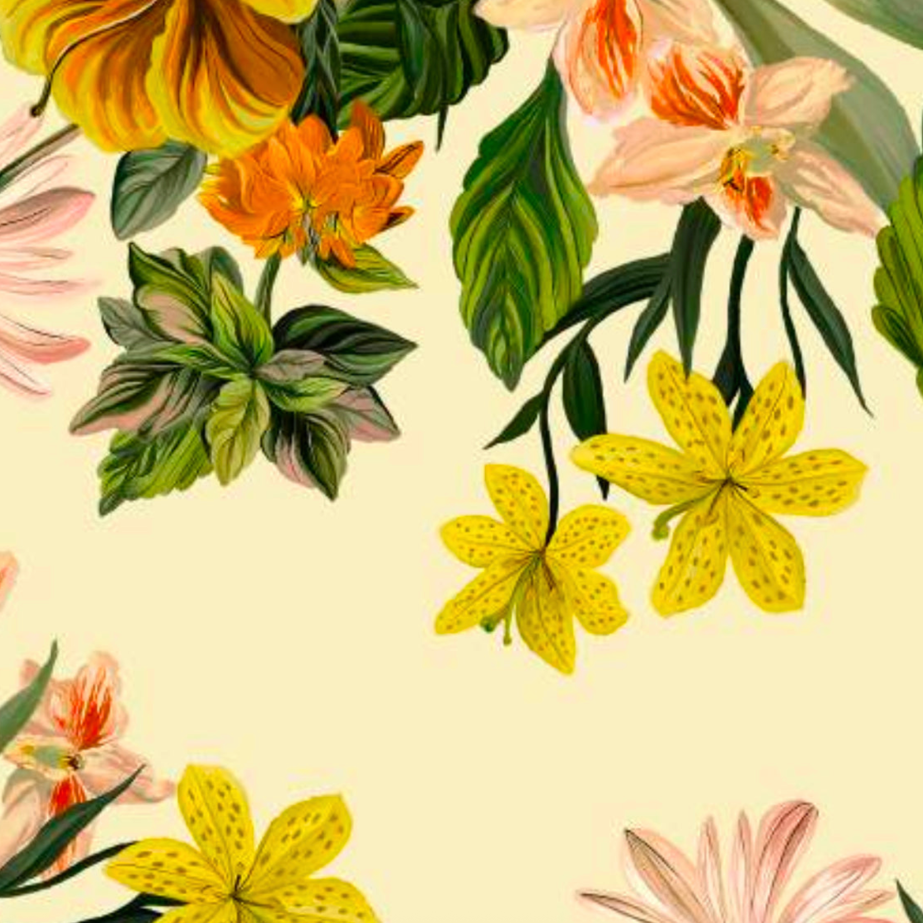 Liberty Fabrics Liberty Exotic Botanical Tana Lawn