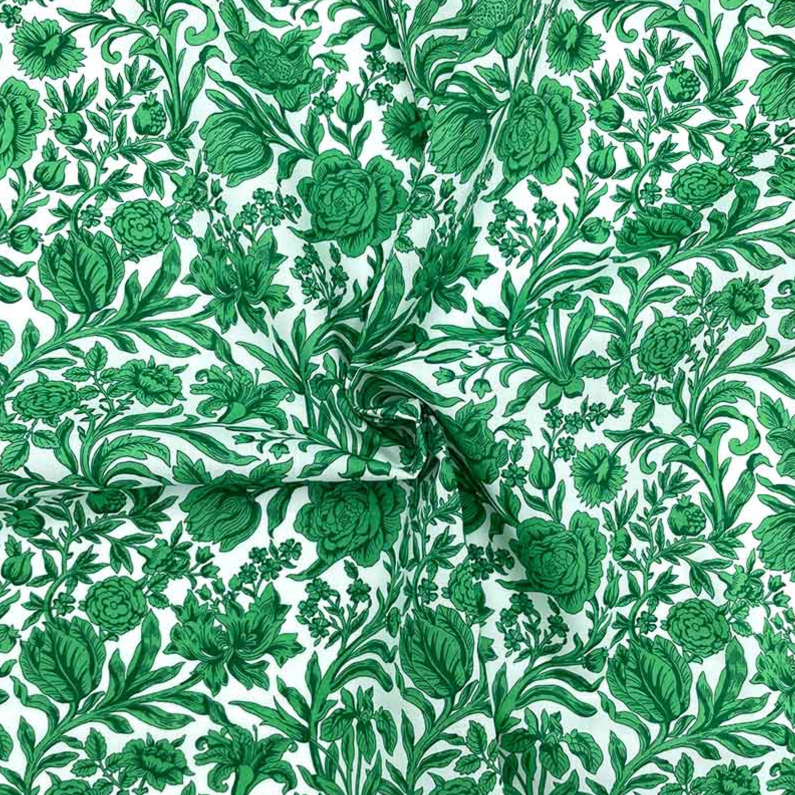 Liberty Fabrics Liberty Sambourne Green Tana Lawn