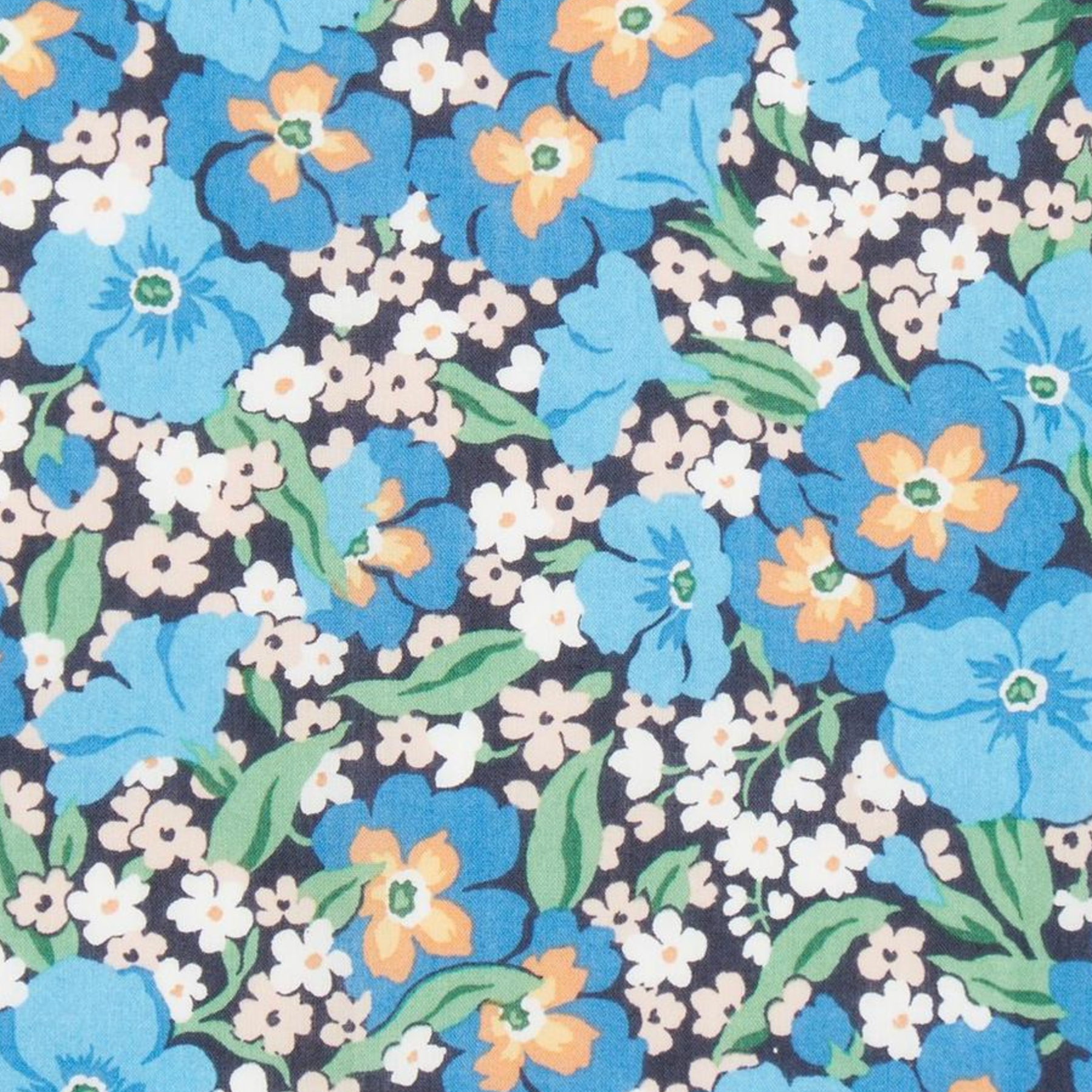 Liberty Fabrics Liberty Gabriella Gisou Blue Tana Lawn