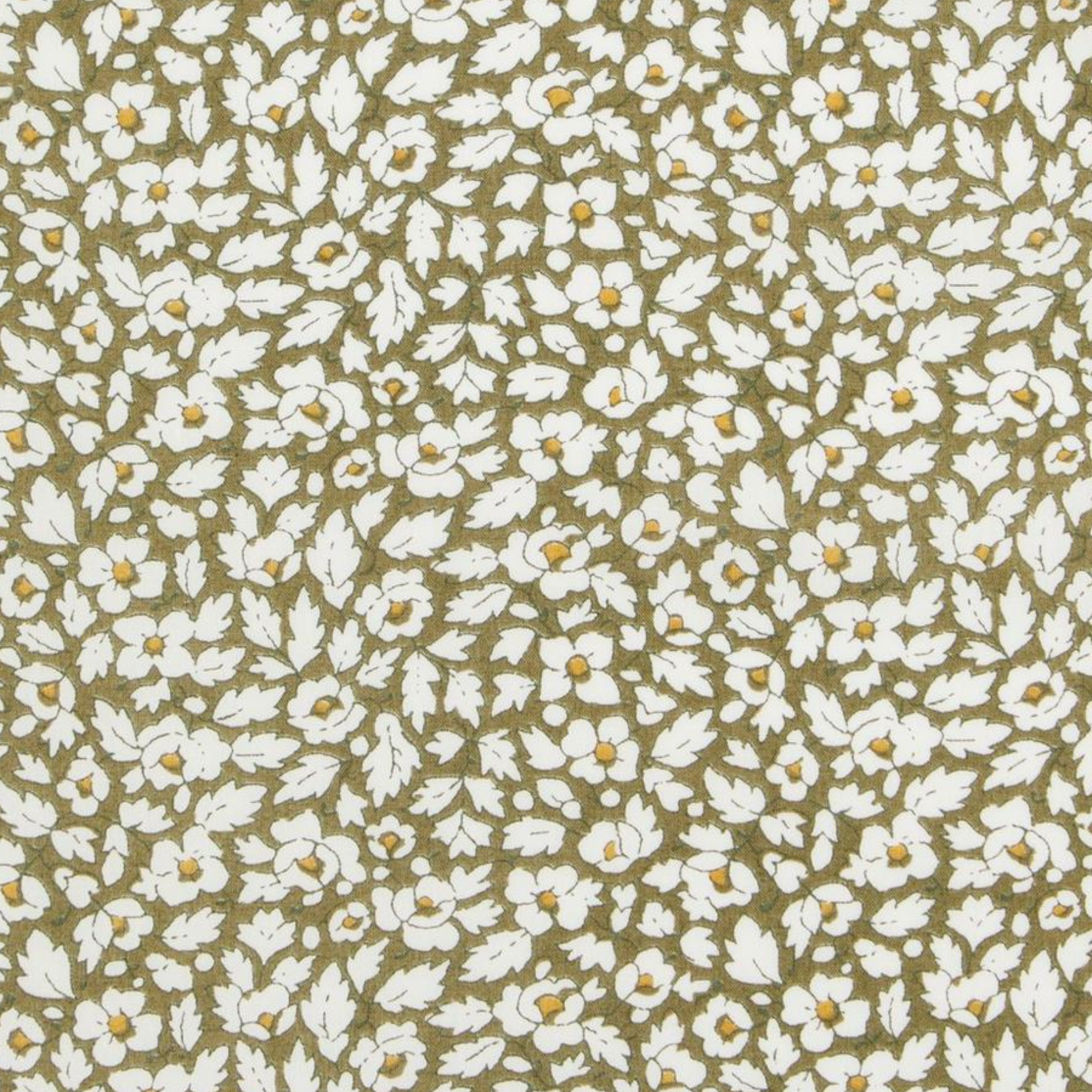 Liberty Fabrics Liberty Feather Meadow Green Tana Lawn