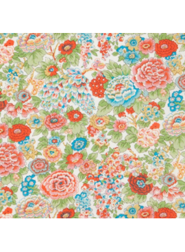 Liberty Fabrics Liberty Elysian Day Red Tana Lawn