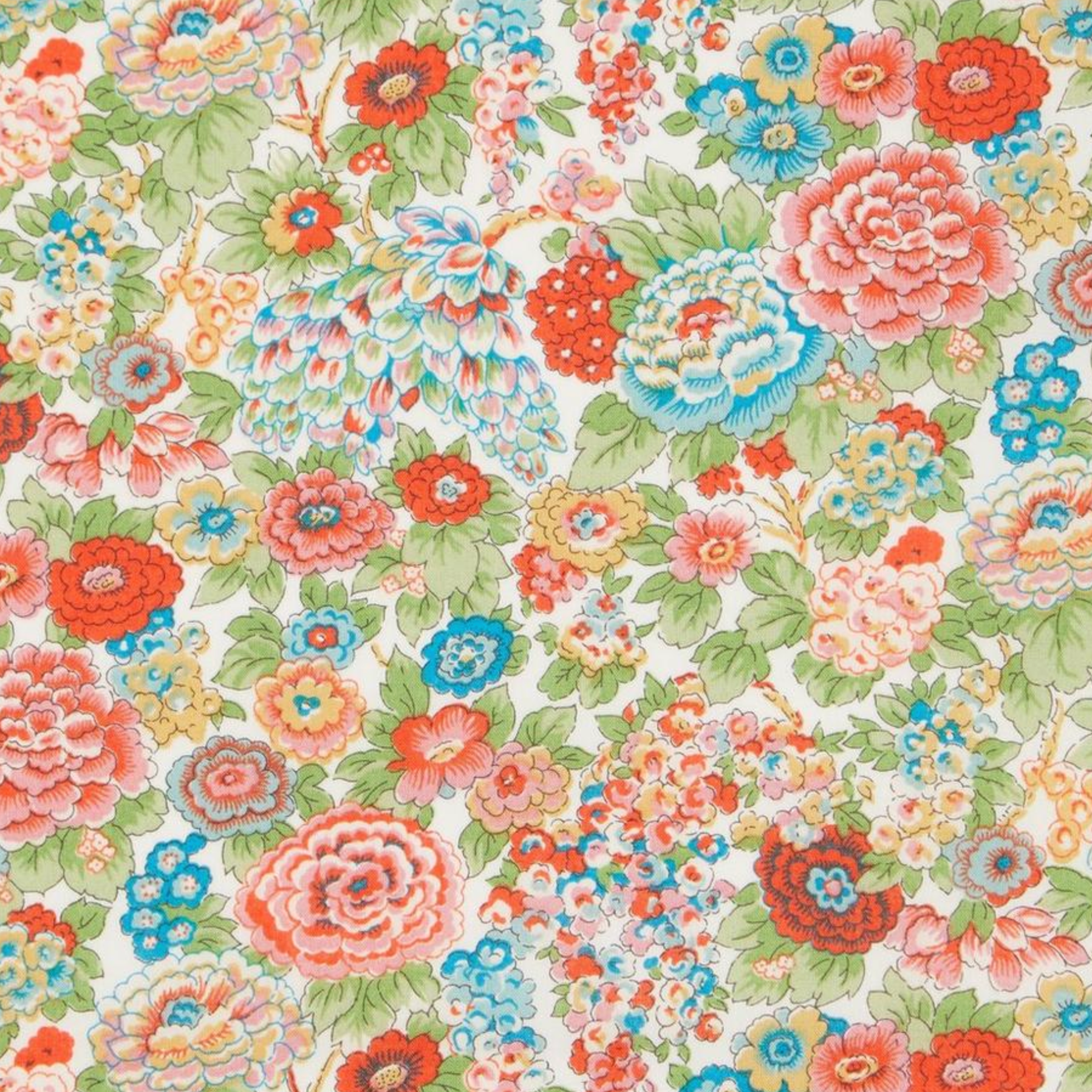 Liberty Fabrics Liberty Elysian Day Red Tana Lawn