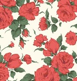 Liberty Fabrics Liberty Carline Rose Red Tana Lawn