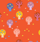 Ruby Star Society Persimmon Trees Warm Red