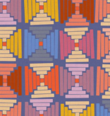 Ruby Star Society Persimmon Canvas Geometric Twilight