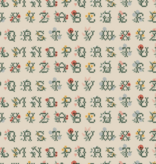Rifle Paper Co Home Sweet Home by Rifle Paper Co. Cross Stitch Letters Linen