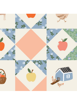 Rifle Paper Co Home Sweet Home by Rifle Paper Co. Farmhouse Quilt Multi