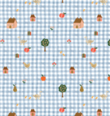 Rifle Paper Co Home Sweet Home by Rifle Paper Co. Farmhouse Gingham Blue