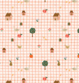 Rifle Paper Co Home Sweet Home by Rifle Paper Co. Farmhouse Gingham Pink