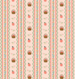 Rifle Paper Co Home Sweet Home by Rifle Paper Co. Farmhouse Stripe Pink
