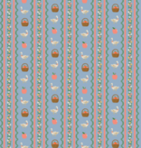 Rifle Paper Co Home Sweet Home by Rifle Paper Co. Farmhouse Stripe Slate