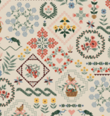 Rifle Paper Co Home Sweet Home by Rifle Paper Co. Heritage Sampler Linen Canvas