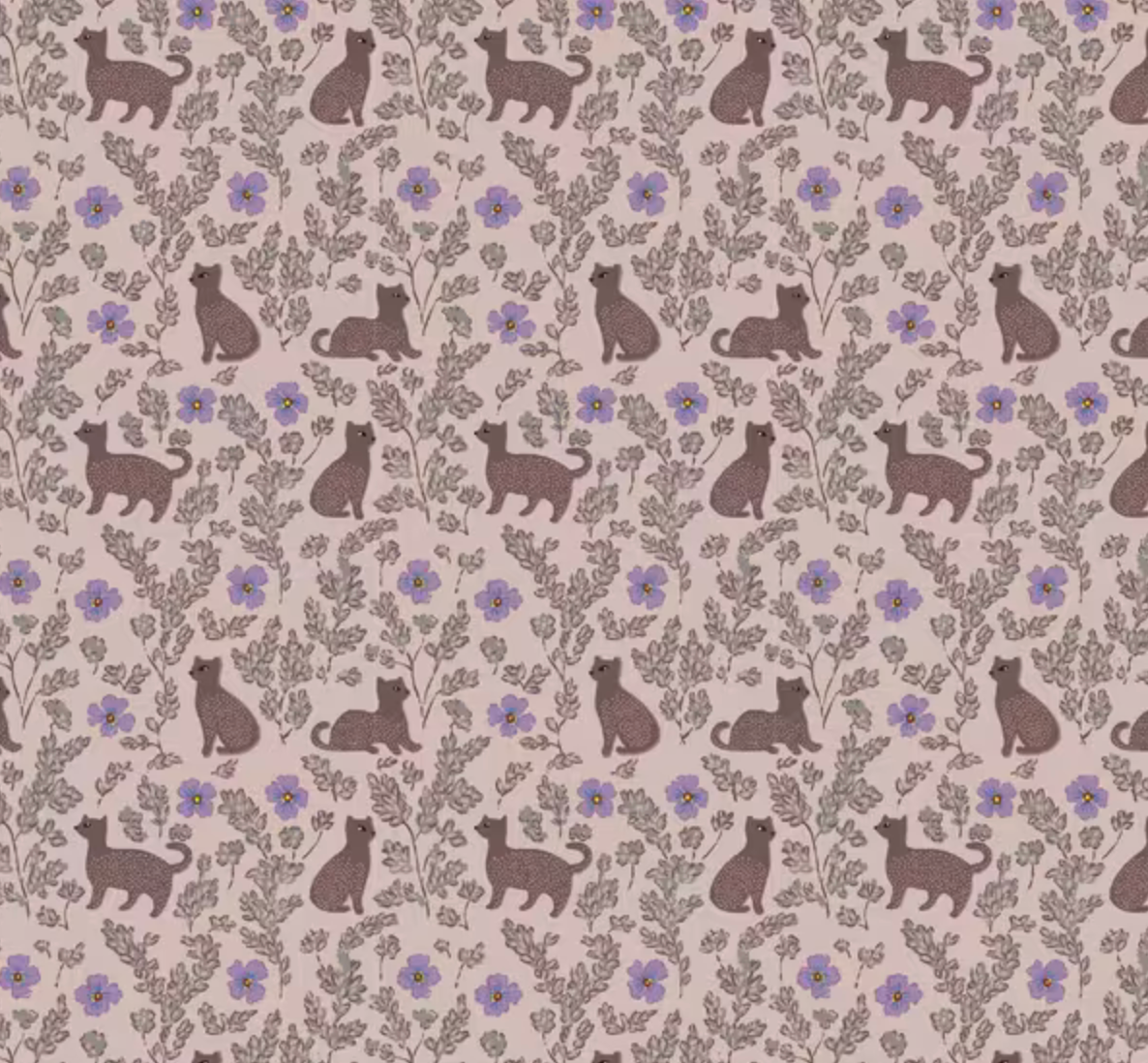 August Ellery August Ellery Le Petit Atelier Hedgerow Cats Rose