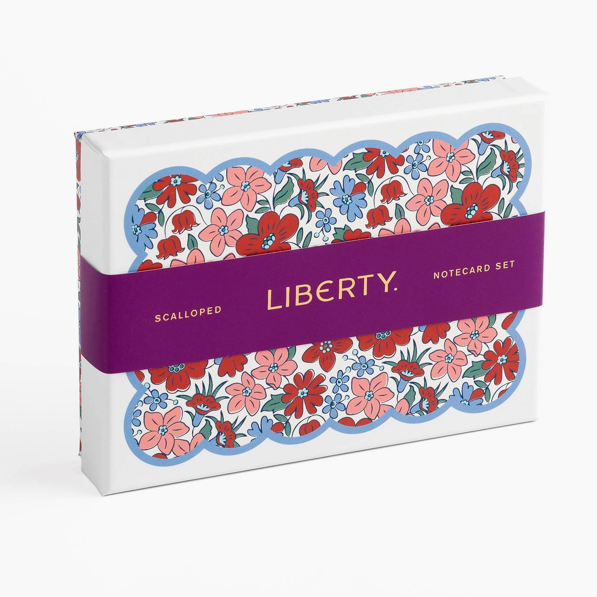 Liberty Liberty Scalloped Shaped Notecard Set