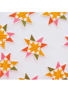Sarah Hearts Sarah Hearts Sawtooth Star Iron-On Patch