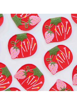 Sarah Hearts Sarah Hearts Tomato Pincushion Iron-On Patch