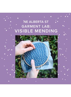 Vivien Wise Wednesday, September 30th, 5pm-8pm - Garment Lab: Visible Mending