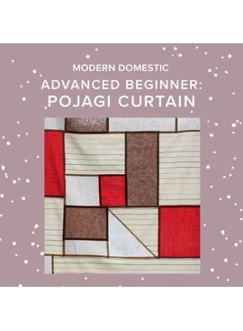 Vivien Wise Wednesdays, October 7th & 14th, 5pm-8pm - Advanced Beginner: Pojagi Curtain
