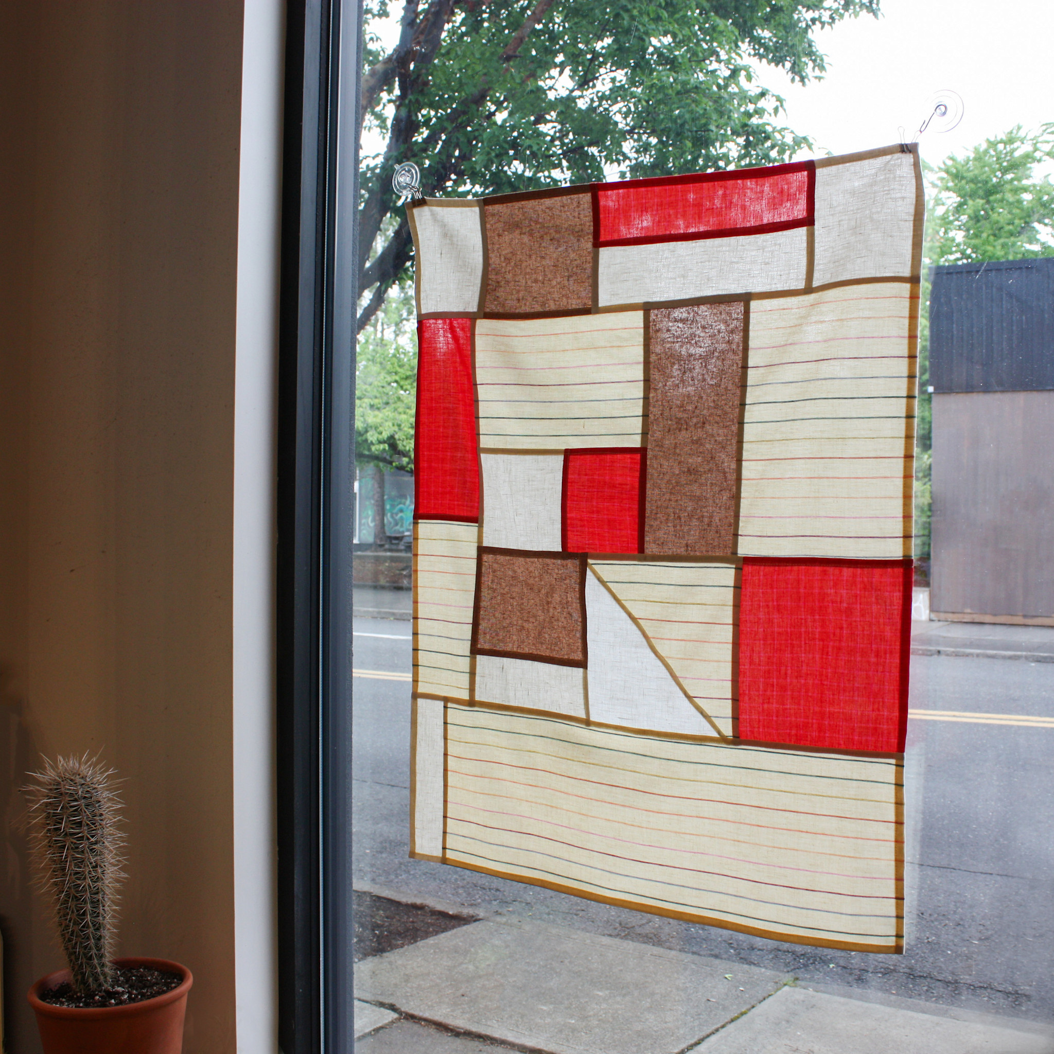 Vivien Wise Advanced Beginner: Pojagi Curtain, Wednesdays, October 7th & 14th, 5pm-8pm