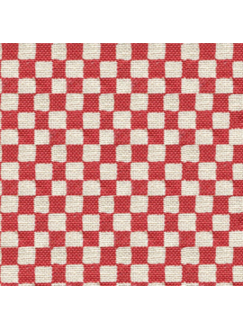 Sevenberry Sevenberry Japanese Sheeting Ichimatsu Red