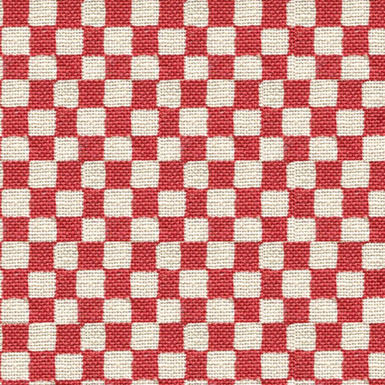 Sevenberry Sevenberry Japanese Sheeting Ichimatsu Red