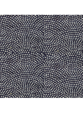 Sevenberry Sevenberry Japanese Poplin Shark Skin Rich Blue