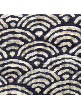 Sevenberry Sevenberry Japanese Poplin Quinghai Wave Rich Blue