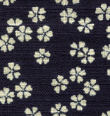 Sevenberry Sevenberry Japanese Poplin Cherry Blossoms Rich Blue