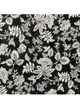 Sevenberry Sevenberry Lawn Simple Sarasa Black
