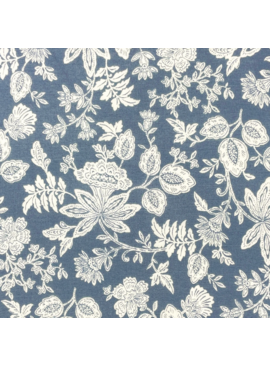 Sevenberry Sevenberry Lawn Simple Sarasa Old Blue