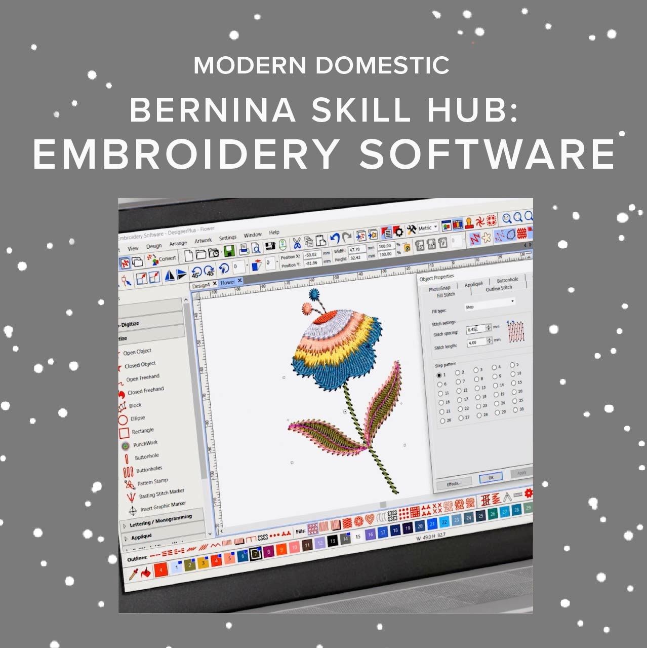 BERNINA Bernina Skill Hub Embroidery Software v9