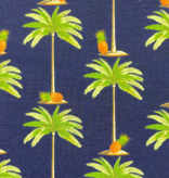 Sevenberry Sevenberry Broadcloth Palm Tree Vintage Navy
