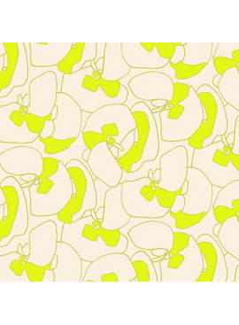 Ruby Star Society Memento by Carolyn Friedlander Seagrapes Neon Yellow