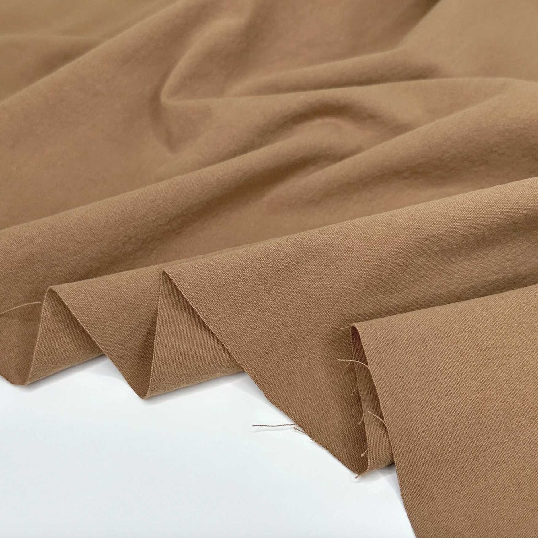 Gordon Fabrics Ltd. Porter Heavyweight Organic Cotton Camel