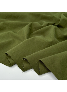 Gordon Fabrics Ltd. Porter Heavyweight Organic Cotton Pesto