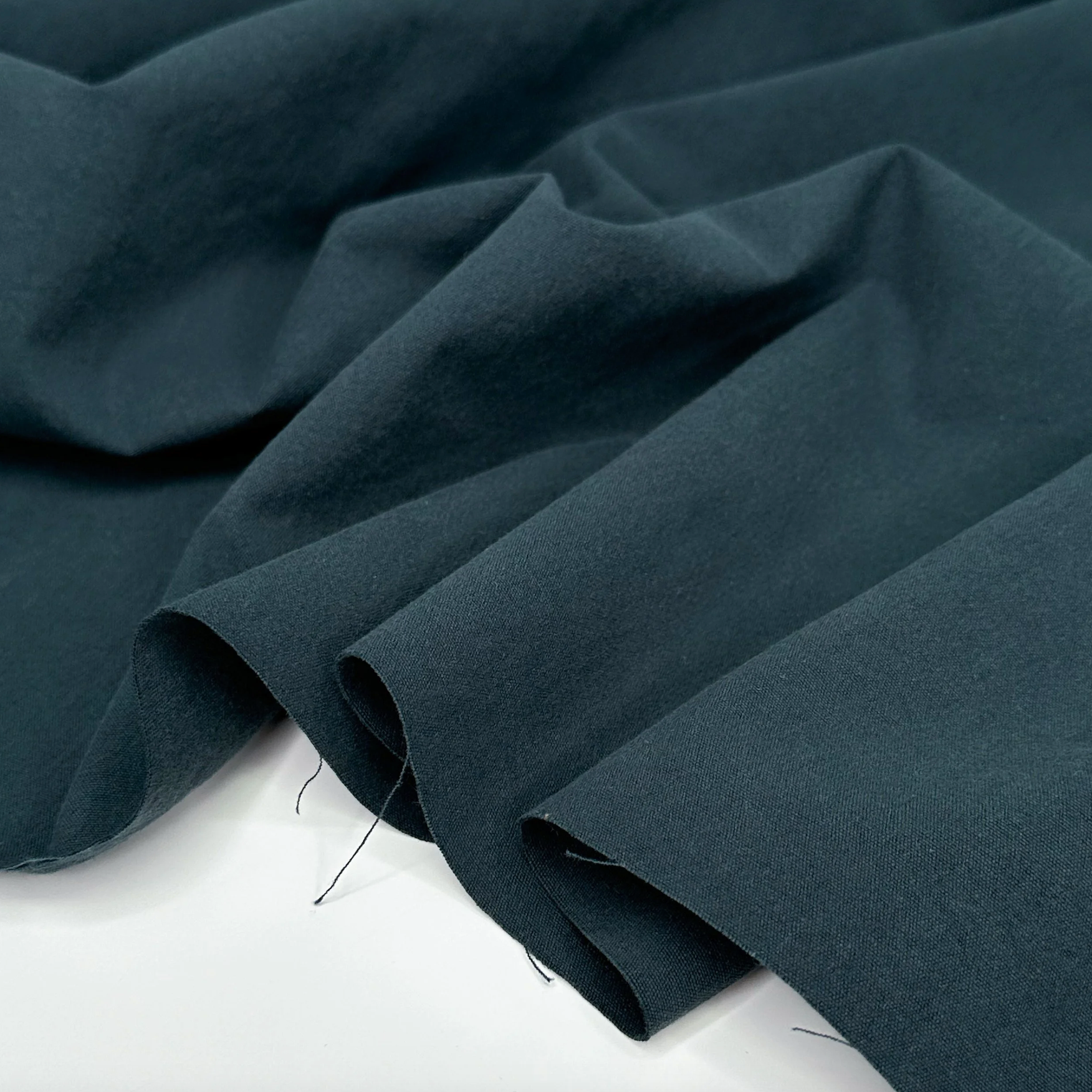 Gordon Fabrics Ltd. Porter Heavyweight Organic Cotton Petrol