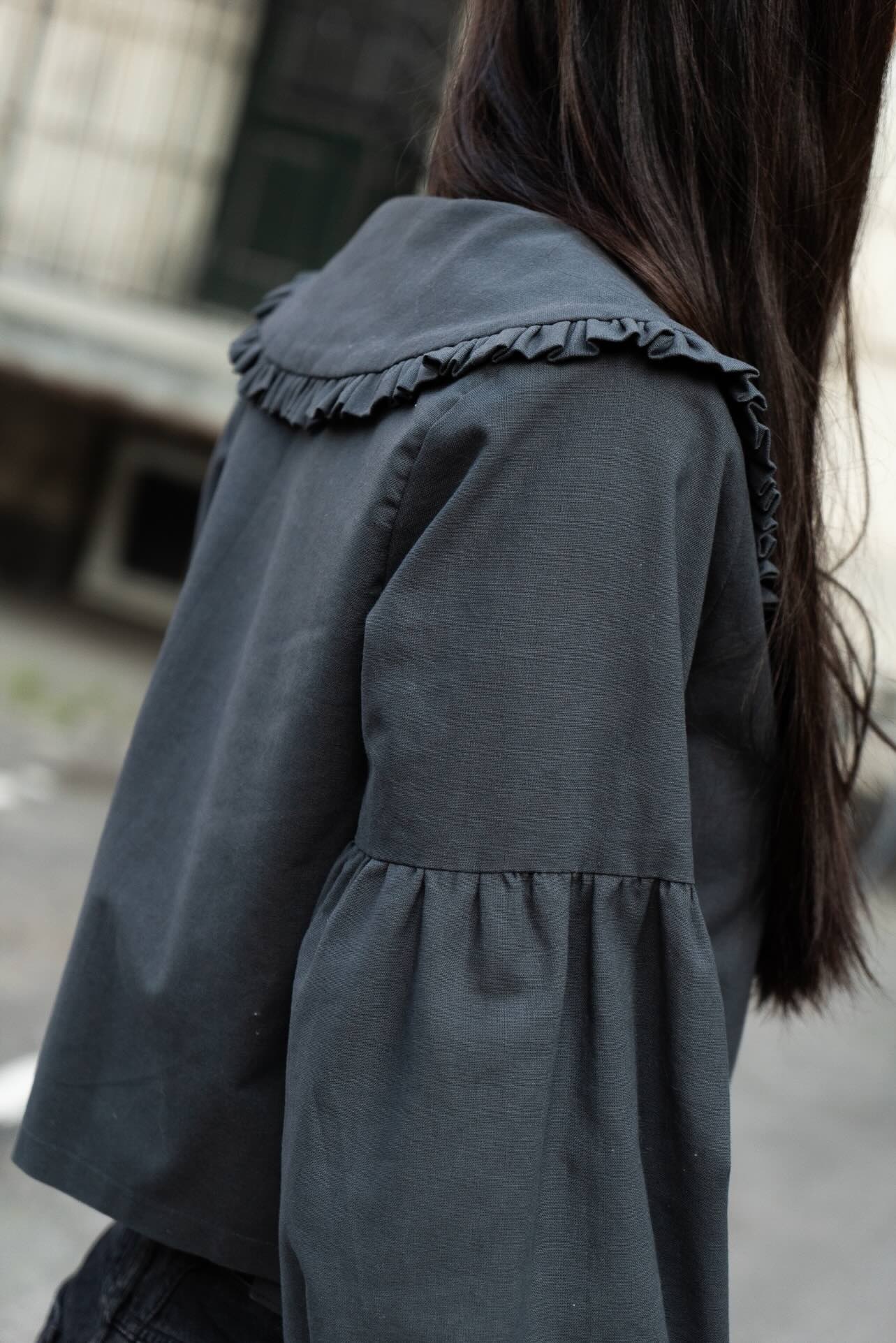 Puff and Pencil Puff and Pencil Tie Blouse