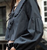 Puff and Pencil Puff and Pencil Tie Blouse