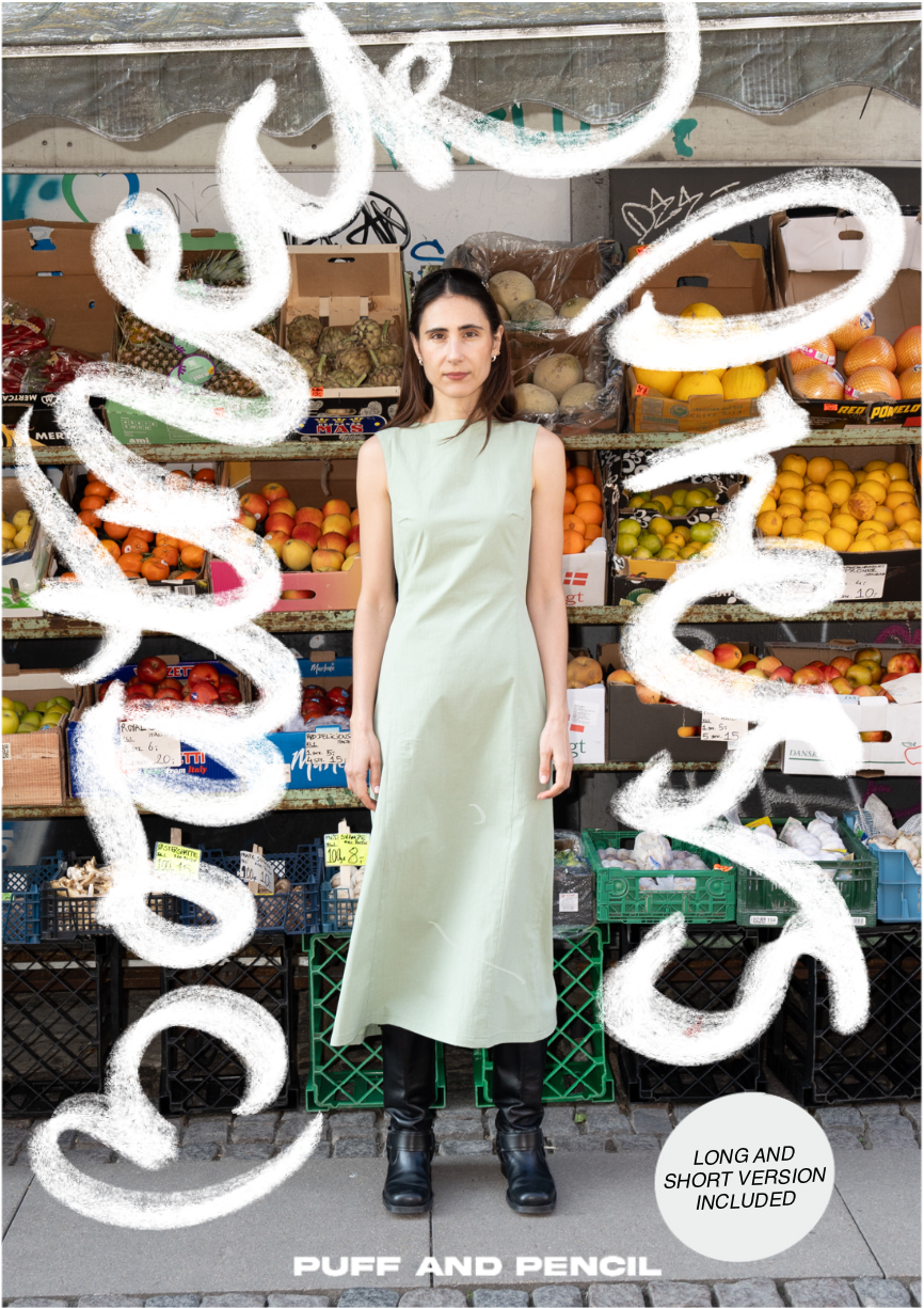 Puff and Pencil Puff and Pencil Boatneck Dress