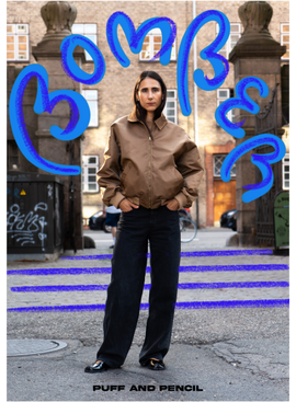 Puff and Pencil Puff and Pencil Bomber Jacket Pattern