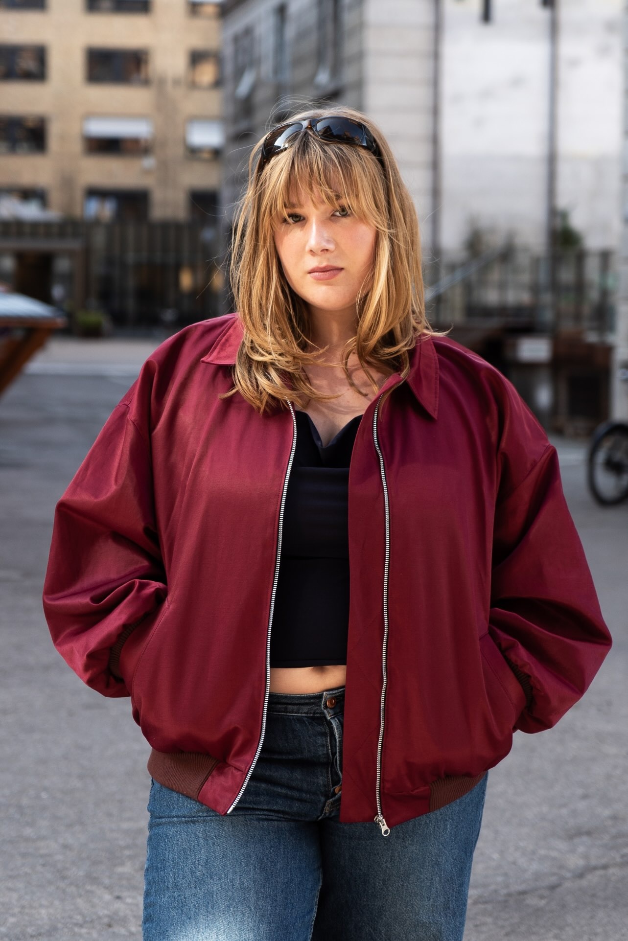 Puff and Pencil Puff and Pencil Bomber Jacket Pattern