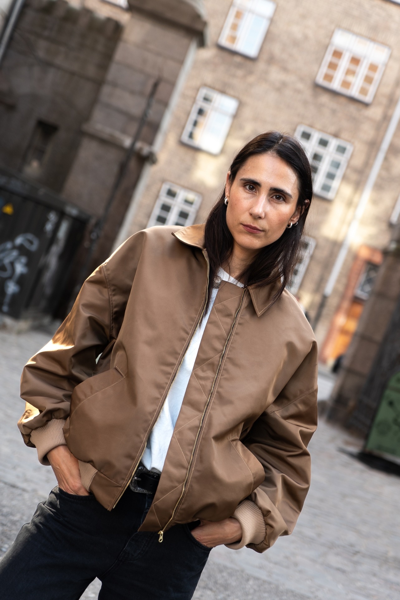 Puff and Pencil Puff and Pencil Bomber Jacket Pattern