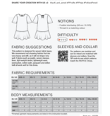 Puff and Pencil Puff and Pencil Ruffle Dress Pattern