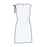 Puff and Pencil Puff and Pencil Ruched Dress Pattern