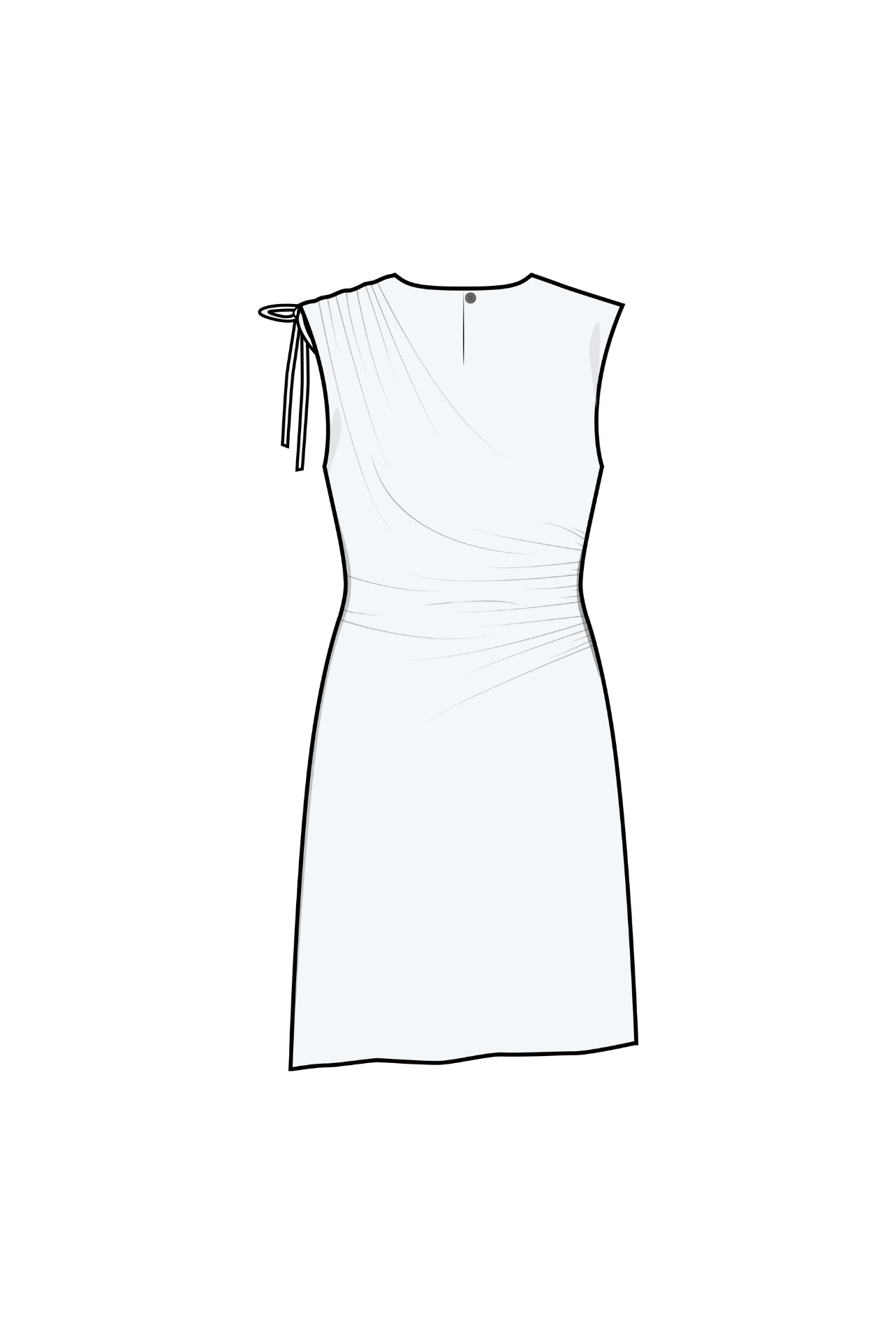 Puff and Pencil Puff and Pencil Ruched Dress Pattern