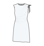 Puff and Pencil Puff and Pencil Ruched Dress Pattern